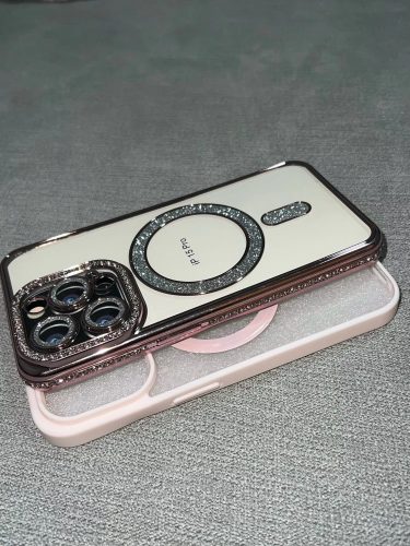 Luxury Anti-Scratch Shockproof Premium Back Case for iPhone 15, 15 Pro, 15 Pro MAX, 15 Plus (with Magsafe) photo review