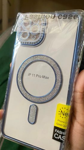 Luxury Anti-Scratch Shockproof Premium Back Case for iPhone 15, 15 Pro, 15 Pro MAX, 15 Plus (with Magsafe) photo review