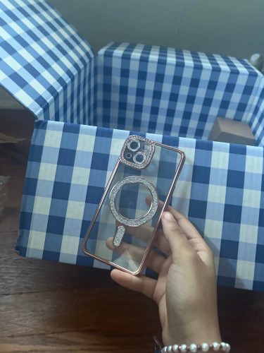 Luxury Anti-Scratch Shockproof Premium Back Case for iPhone 15, 15 Pro, 15 Pro MAX, 15 Plus (with Magsafe) photo review