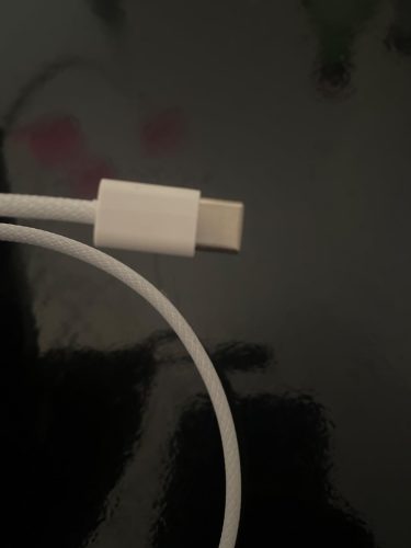 High Speed USB-C to C MFi Certified Nylon-braided Cable for iPhone/Mac (with Fast Charging) photo review