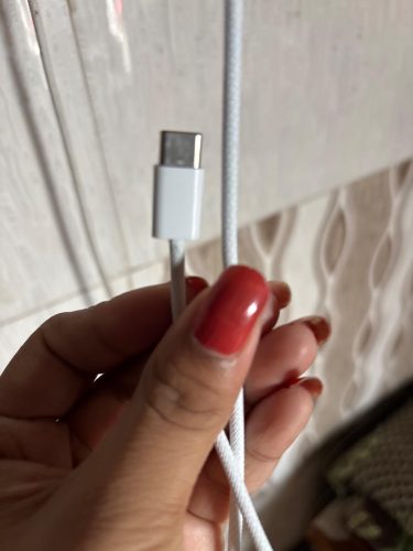High Speed USB-C to C MFi Certified Nylon-braided Cable for iPhone/Mac (with Fast Charging) photo review