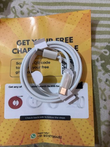 High Speed USB-C to C MFi Certified Nylon-braided Cable for iPhone/Mac (with Fast Charging) photo review