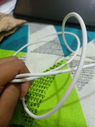 High Speed USB-C to C MFi Certified Nylon-braided Cable for iPhone/Mac (with Fast Charging) photo review
