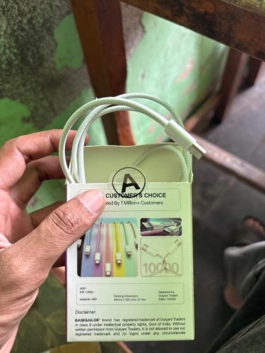 High Speed USB-C to C MFi Certified Nylon-braided Cable for iPhone/Mac (with Fast Charging) photo review