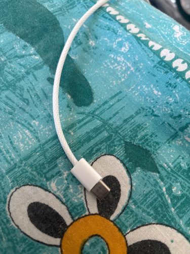 High Speed USB-C to C MFi Certified Nylon-braided Cable for iPhone/Mac (with Fast Charging) photo review