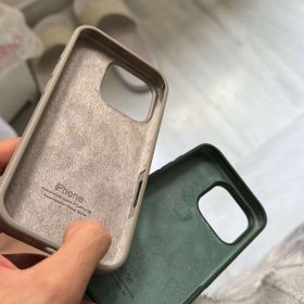 3-Layers Thin Fit, Liquid Silicon, Shockproof Back Cover for iPhone 15 All Models (with Soft Microfiber Lining) photo review