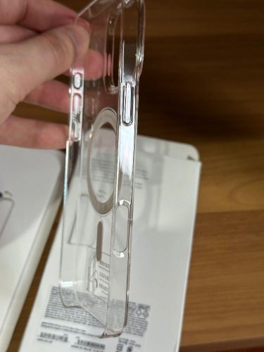 Heavy Duty Shockproof Clear Magsafe Back Case for iPhone 11, 12, 13, 14, 15 & 16 All Models photo review