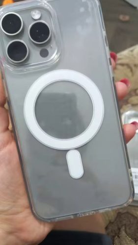Heavy Duty Shockproof Clear Magsafe Back Case for iPhone 11, 12, 13, 14, 15 & 16 All Models photo review