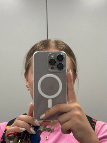 Heavy Duty Shockproof Clear Magsafe Back Case for iPhone 11, 12, 13, 14, 15 & 16 All Models photo review