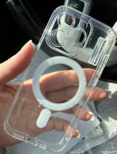 Heavy Duty Shockproof Clear Magsafe Back Case for iPhone 11, 12, 13, 14, 15 & 16 All Models photo review