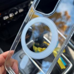 Heavy Duty Shockproof Clear Magsafe Back Case for iPhone 11, 12, 13, 14, 15 & 16 All Models photo review