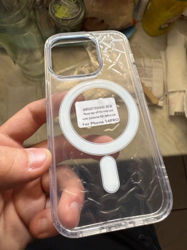 Heavy Duty Shockproof Clear Magsafe Back Case for iPhone 11, 12, 13, 14, 15 & 16 All Models photo review