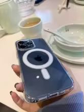 Heavy Duty Shockproof Clear Magsafe Back Case for iPhone 11, 12, 13, 14, 15 & 16 All Models photo review
