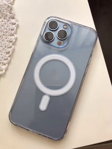 Heavy Duty Shockproof Clear Magsafe Back Case for iPhone 11, 12, 13, 14, 15 & 16 All Models photo review