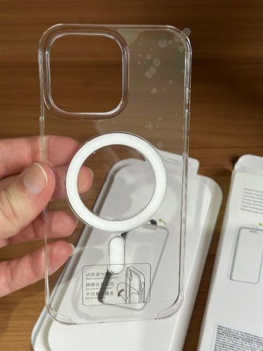 Heavy Duty Shockproof Clear Magsafe Back Case for iPhone 11, 12, 13, 14, 15 & 16 All Models photo review