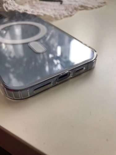 Heavy Duty Shockproof Clear Magsafe Back Case for iPhone 11, 12, 13, 14, 15 & 16 All Models photo review
