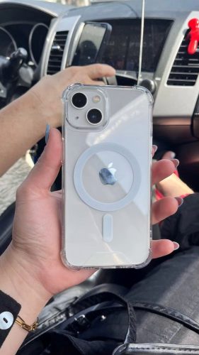 Heavy Duty Shockproof Clear Magsafe Back Case for iPhone 11, 12, 13, 14, 15 & 16 All Models photo review