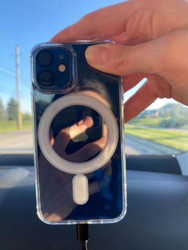 Heavy Duty Shockproof Clear Magsafe Back Case for iPhone 11, 12, 13, 14, 15 & 16 All Models photo review