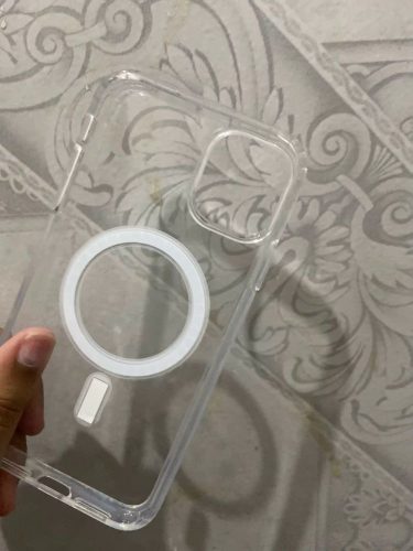 Heavy Duty Shockproof Clear Magsafe Back Case for iPhone 11, 12, 13, 14, 15 & 16 All Models photo review