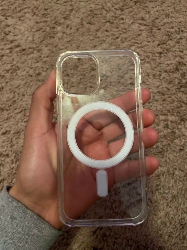 Heavy Duty Shockproof Clear Magsafe Back Case for iPhone 11, 12, 13, 14, 15 & 16 All Models photo review