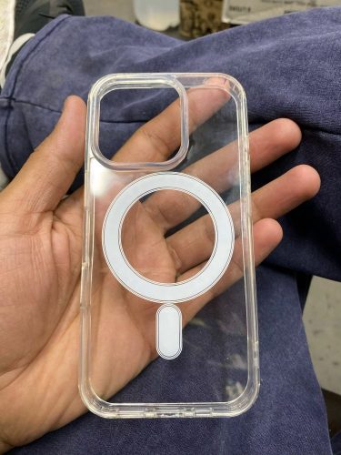 Heavy Duty Shockproof Clear Magsafe Back Case for iPhone 11, 12, 13, 14, 15 & 16 All Models photo review
